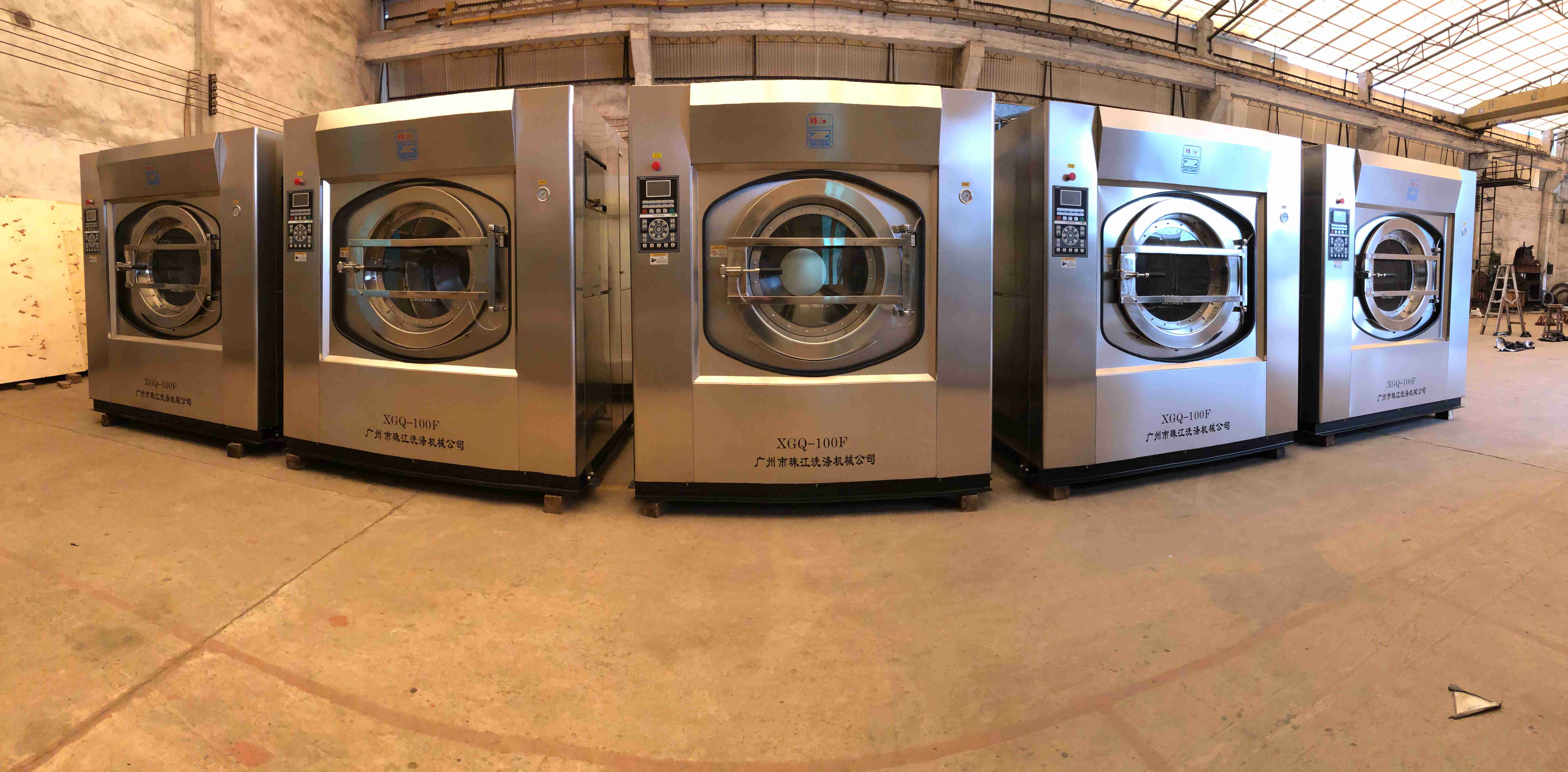 珠江洗滌設備定制廠家洗脫一體機自動供應案例，滿足普陀區酒店使用需要