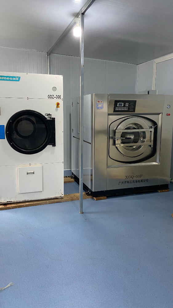 珠江洗滌設備：廣州滾筒工業洗衣機源頭廠家為煤炭企業提供洗滌解決方案